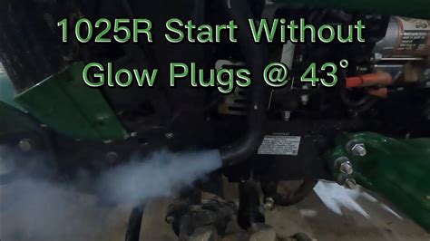 john deere glow plug testing